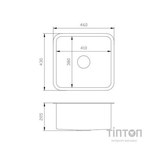 Мийка кухонна Nett NB-4643