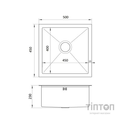 Мийка кухонна Nett NВ-5045