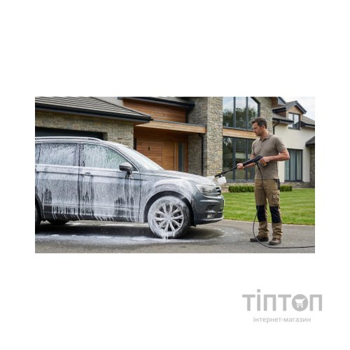 Мийка високого тиску 2E AquaClean 150plus 2000Вт, 150бар, 450л/год, шланг 8м, щітка патіо (2E-HPW2015PB)