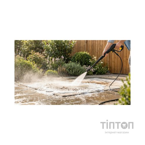 Мийка високого тиску 2E AquaClean 150plus 2000Вт, 150бар, 450л/год, шланг 8м, щітка патіо (2E-HPW2015PB)