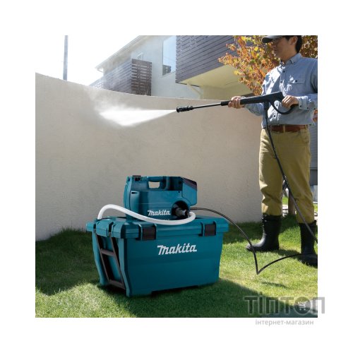 Мийка високого тиску Makita 18В + 18В, 55 бар (без АКБ та ЗП) (DHW080ZK)