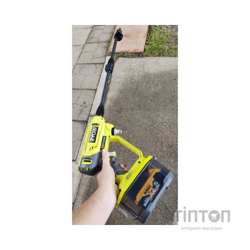 Мийка високого тиску Ryobi низького тиску RY18PW22A-0, 18В ONE+, 22бар, 182 л/год. (без АКБ та ЗП) (5133004570)