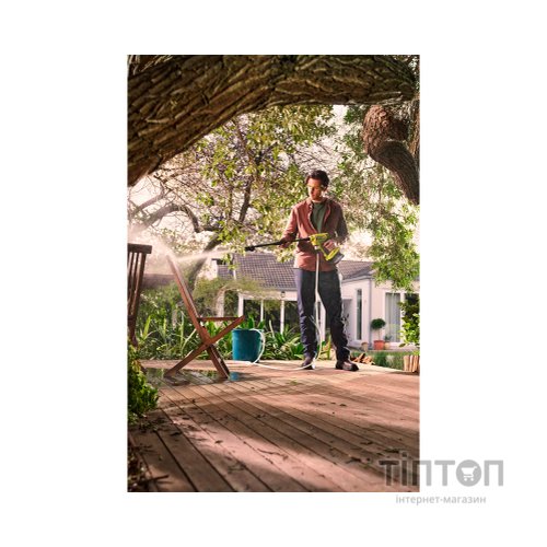 Мийка високого тиску Ryobi низького тиску RY18PW22A-0, 18В ONE+, 22бар, 182 л/год. (без АКБ та ЗП) (5133004570)