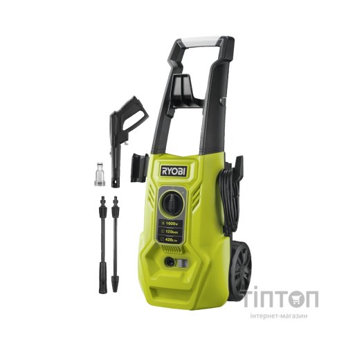 Мийка високого тиску Ryobi RY120PWA, 1600Вт, 120Бар, 420 л/год (5133005367)