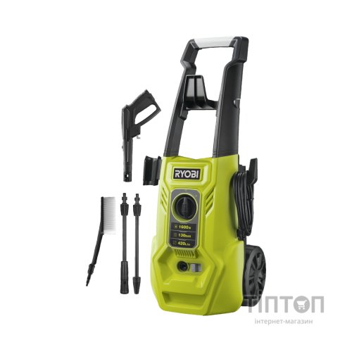Мийка високого тиску Ryobi RY130PWA, 1600Вт, 130Бар, 420 л/год (5133005421)