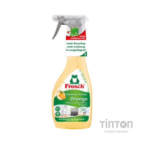 Миюча рідина для прибирання Frosch Апельсин 500 мл (4001499917349)