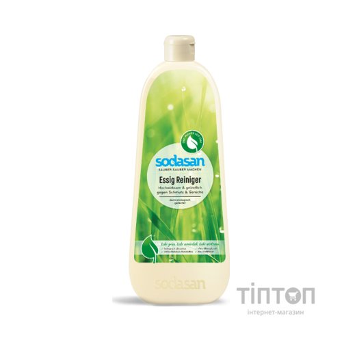 Миюча рідина для прибирання Sodasan для видалення вапняного нальоту 1 л (4019886001007)