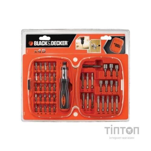Набір біт Black&Decker A7039-XJ, 45 предметів