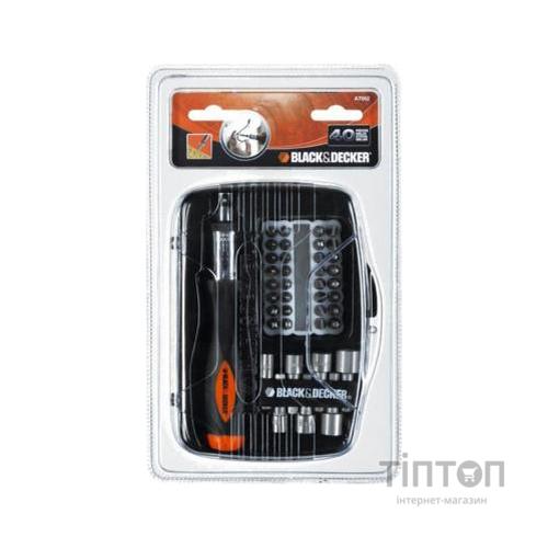 Набір біт Black&Decker A7062-XJ, 40 предметів