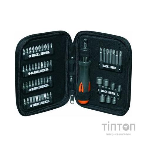 Набір біт Black&Decker A7104-XJ, 56 предметів