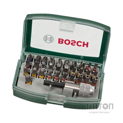 Набір біт Bosch 32 шт + магнітний тримач (2.607.017.063)