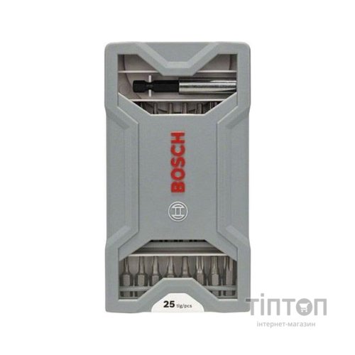 Набір біт Bosch Mini X-Line Extra Hard, з тримачем, 25 шт (2.607.017.037)