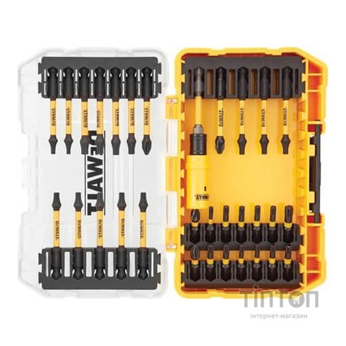 Набір біт DeWALT EXTREME FLEXTORQ, Phillips, Pozidriv, Torx, T25, L = 25,57 мм, 31 шт, кейс (DT70745T)