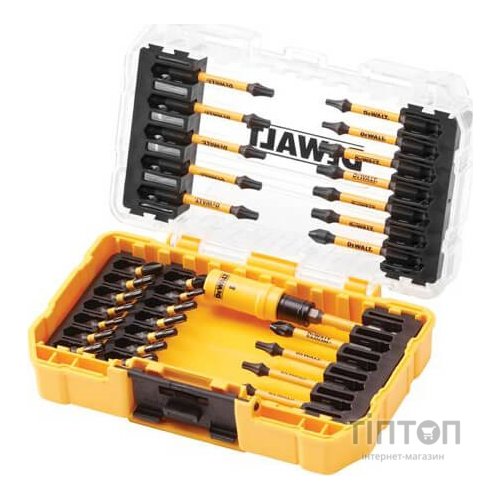 Набір біт DeWALT EXTREME FLEXTORQ, Phillips, Pozidriv, Torx, T25, L = 25,57 мм, 31 шт, кейс (DT70745T)