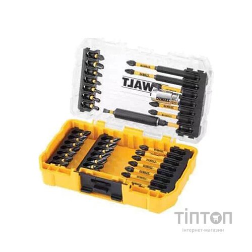 Набір біт DeWALT EXTREME FLEXTORQ, Phillips,Pozidriv, Torx, Pz1, L = 25, 57, 85 мм, 37 шт, кейс (DT70731T)