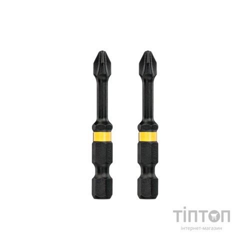 Набір біт DeWALT IMPACT TORSION, ударні, Ph2, L=57 мм, 2 шт (DT70532T)