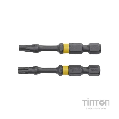 Набір біт DeWALT IMPACT TORSION, ударні, T20, L=50 мм, 2 шт + магнітний тримач (DT70537T)