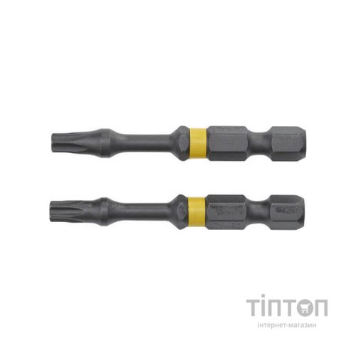 Набір біт DeWALT IMPACT TORSION, ударні, T25, L=57 мм, 2 шт (DT70534T)