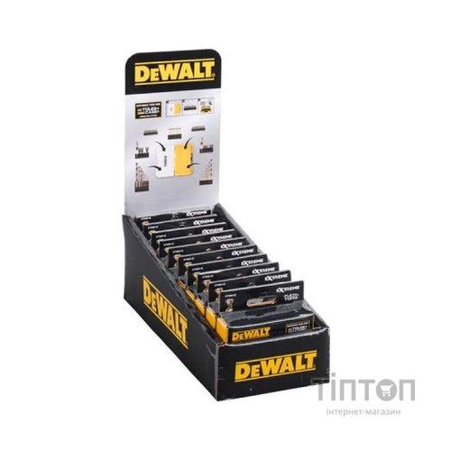 Набір біт DeWALT в касеті для Tough Case, FlexTorq, L=57 мм, Рh1, Рh2-2шт, Рz1, Рz2-2шт. (DT70819)