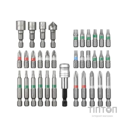 Набір біт Einhell 34 шт, кейс, KWB (108801)