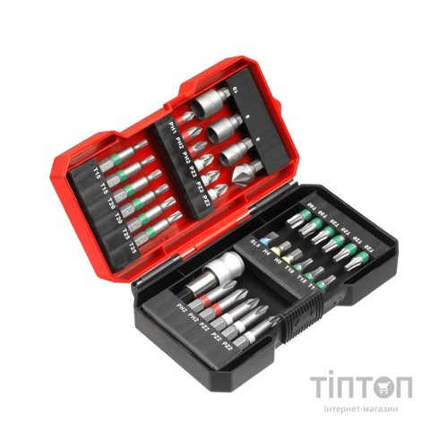 Набір біт Einhell 34 шт, кейс, KWB (108801)