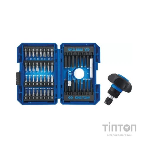 Набір біт KING TONY 49 шт. з тримачем (1048MR)