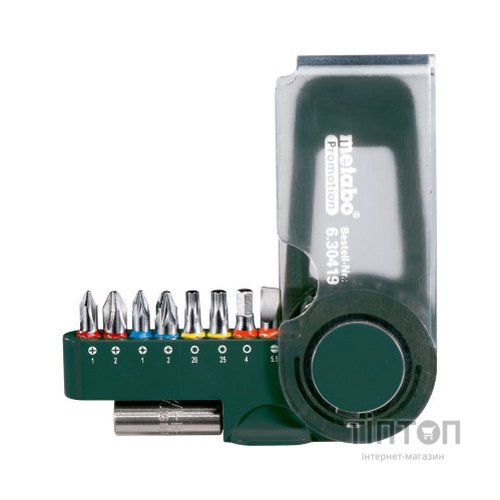 Набір біт Metabo 9 шт. Promotion (630419000)