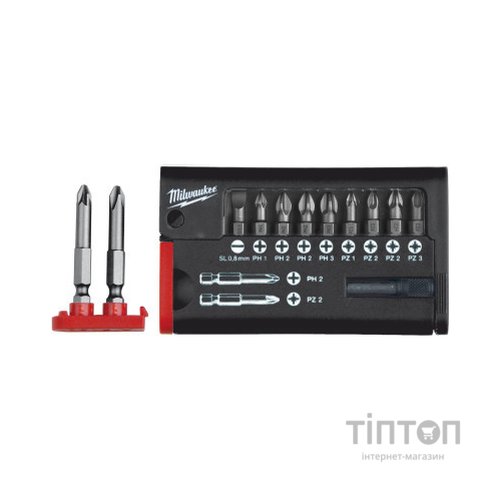 Набір біт Milwaukee 12шт (4932399513)