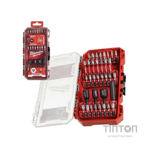 Набір біт Milwaukee SHOCKWAVE 35 шт. (4932492003)
