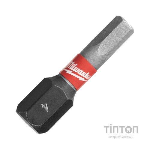 Набір біт Milwaukee SHOCKWAVE, Hex4, 25мм, 2шт (4932430895)