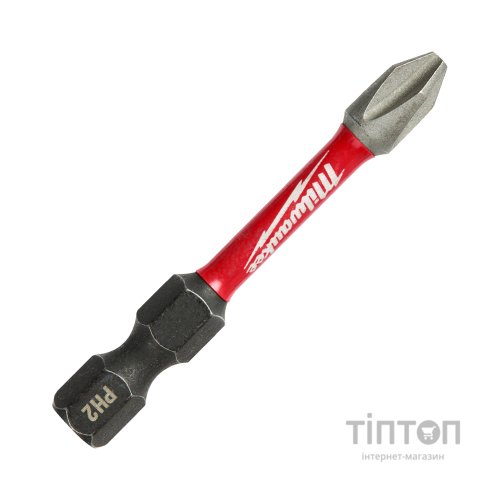 Набір біт Milwaukee SHOCKWAVE, PH2, 50мм, 10шт (4932430855)