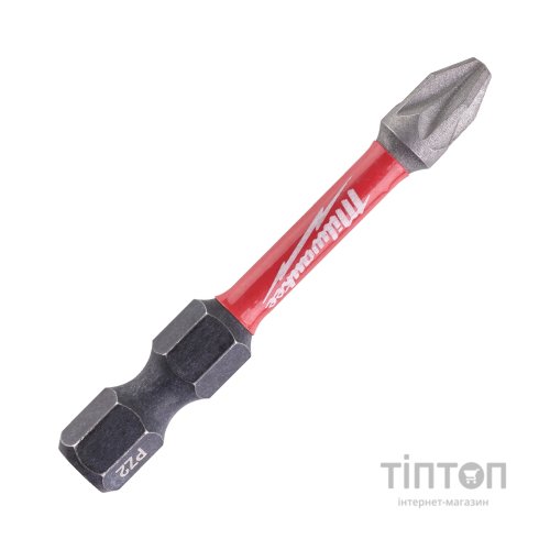 Набір біт Milwaukee SHOCKWAVE, PZ2, 50мм, 10шт (4932430866)