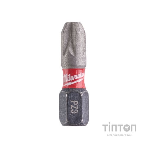 Набір біт Milwaukee SHOCKWAVE, PZ3, 25мм, 2шт (4932430868)