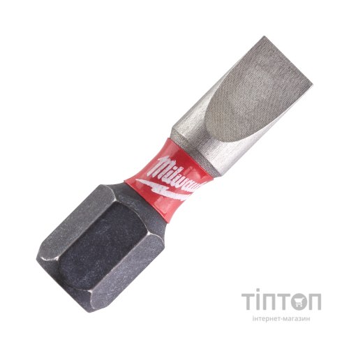 Набір біт Milwaukee SHOCKWAVE, SL0,8x5,5, 25мм, 2шт (4932430902)