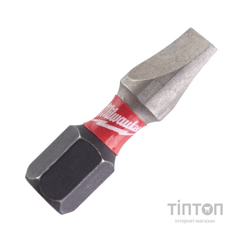 Набір біт Milwaukee SHOCKWAVE, SL1,2x6,5, 25мм, 2шт (4932430903)