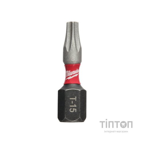 Набір біт Milwaukee SHOCKWAVE, TX15, 25мм, 2шт (4932430872)