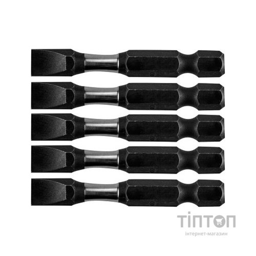 Набір біт Neo Tools ударних S2, 50 мм, SL8-5 шт. (09-582)