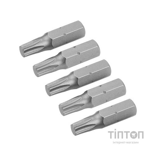 Набір біт Tolsen S2 Torx T 20х25 мм, 5 шт (20276)