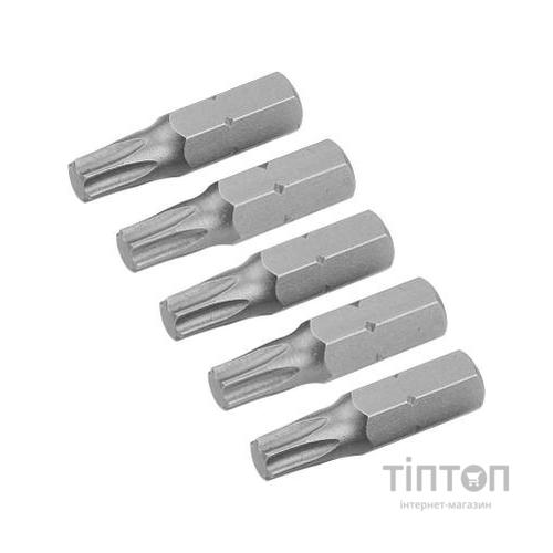 Набір біт Tolsen S2 Torx T 30х25 мм, 5 шт (20279)