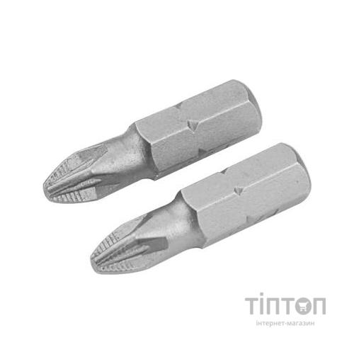 Набір біт Tolsen S2A хрестові РН 3х25 мм, 2 шт (20214)