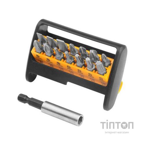 Набір біт Tolsen SL-PH-PX-Tx25 мм з магнітним тримачем, 15 пред. (20365)