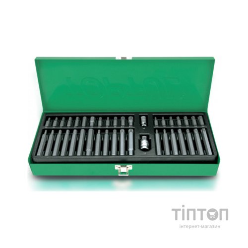 Набір біт Toptul 10мм HEX,TORX,SPLINE 40од. (GAAD4002)