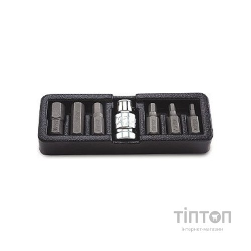 Набір біт Toptul HEX 10мм 4-12мм 7од. (GAAT0707)