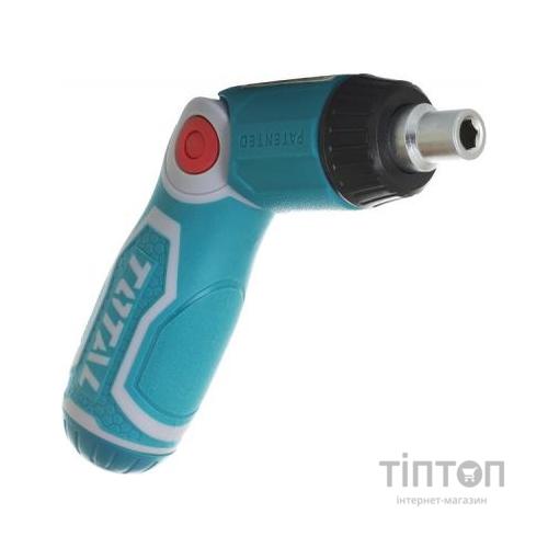 Набір біт Total біти, вивірка з храповим механізмом, 13 предм. (TACSD30136)