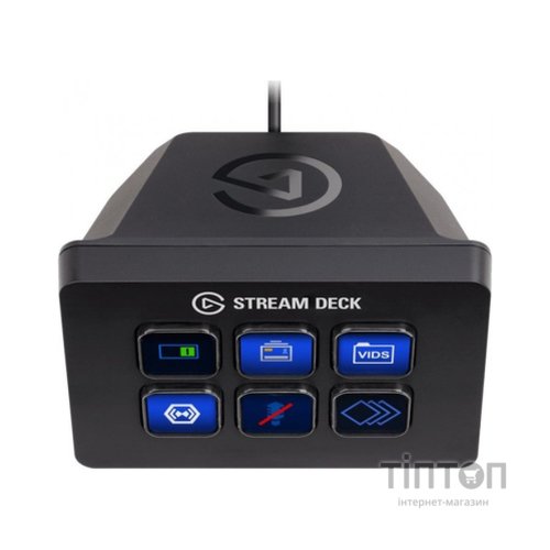 Набір блогера ELGATO Corsair Stream Deck Mini, 6 fully customizable LCD keys (10GAI9901)