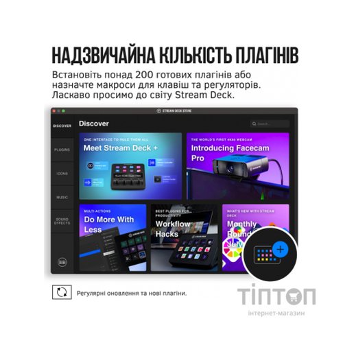 Набір блогера ELGATO Corsair Stream Deck + (10GBD9901)