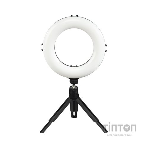 Набір блогера Hama Smartphone Tripod Smart-80 V2, 9.5cм, Bluetooth, LED ring (00004657)