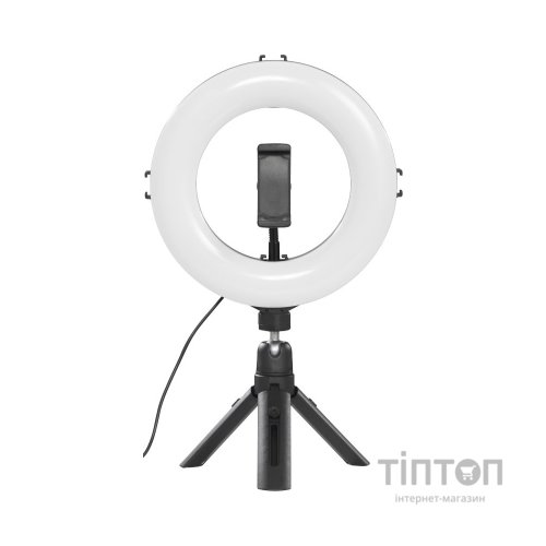 Набір блогера Hama Smartphone Tripod Smart-80 V2, 9.5cм, Bluetooth, LED ring (00004657)