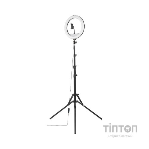 Набір блогера Hama Smartphone Tripod Steady-120 V2, 185см, Bluetooth, LED ring (00004659)