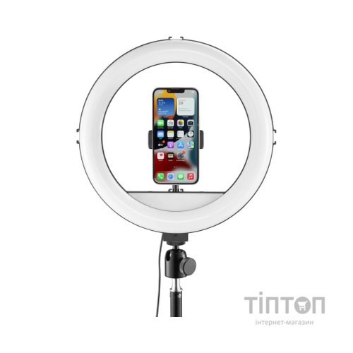 Набір блогера Hama Smartphone Tripod Steady-120 V2, 185см, Bluetooth, LED ring (00004659)